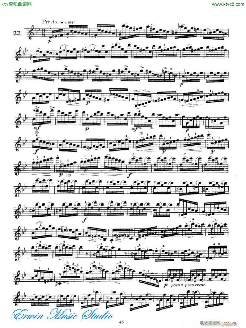 �_�� 24���S����Pierre Rode 24 Caprices 35 50(ʮ�ּ�����)6