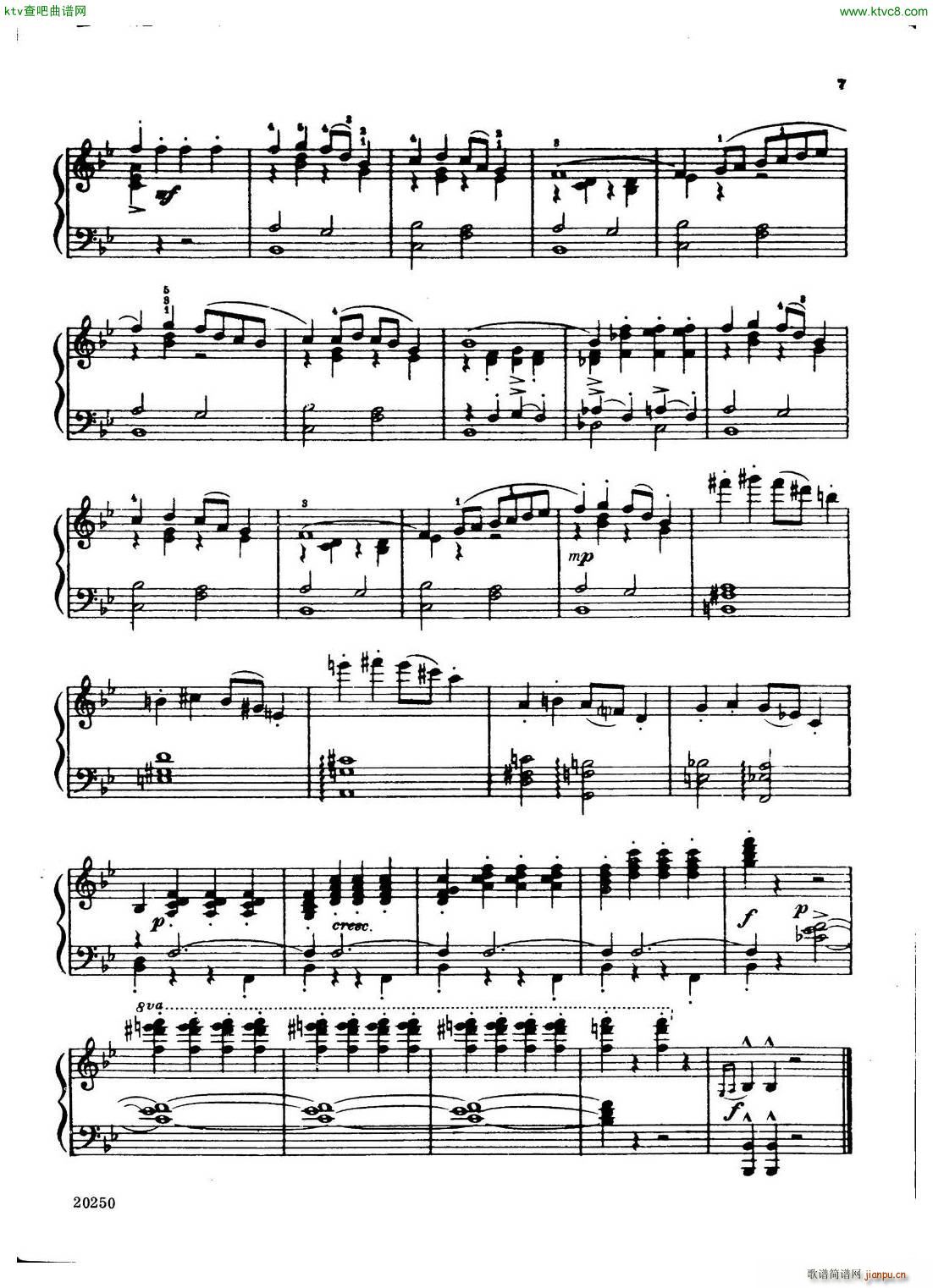 Anderson Sleigh Ride piano solo(����V)7