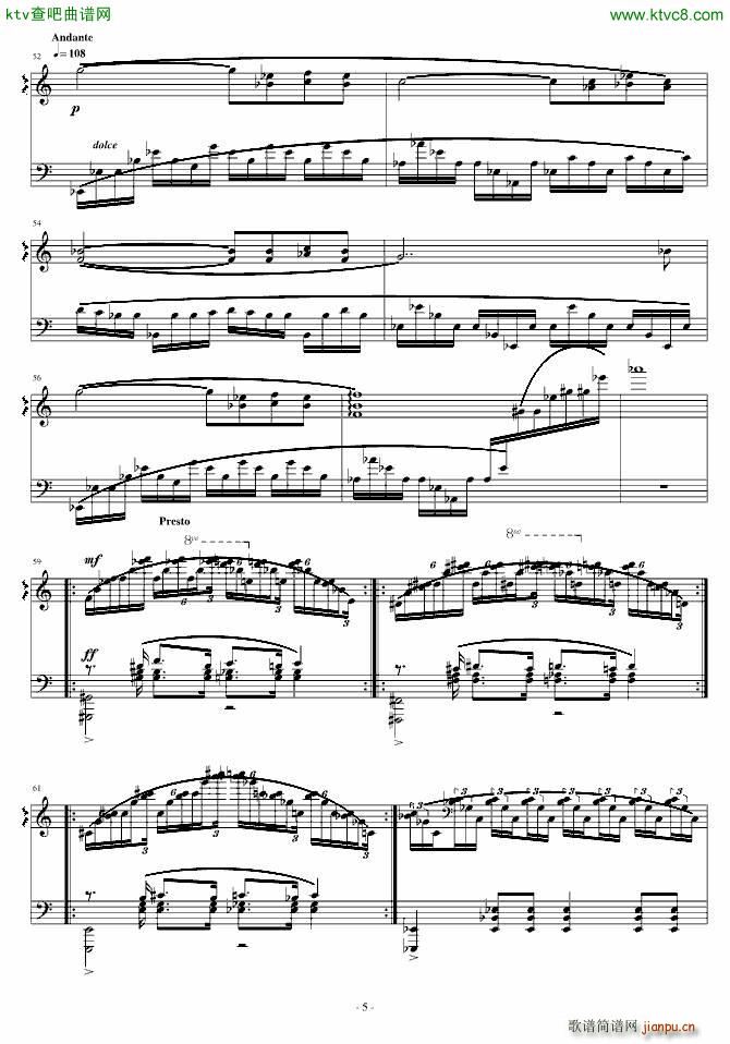 Etude in A Minor(����V)5