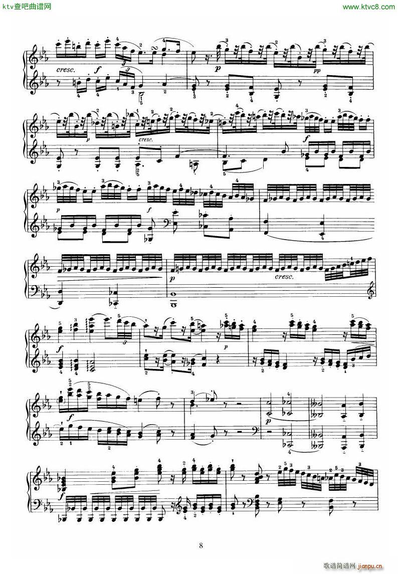 Piano Sonata No 52 in Eb(����V)8