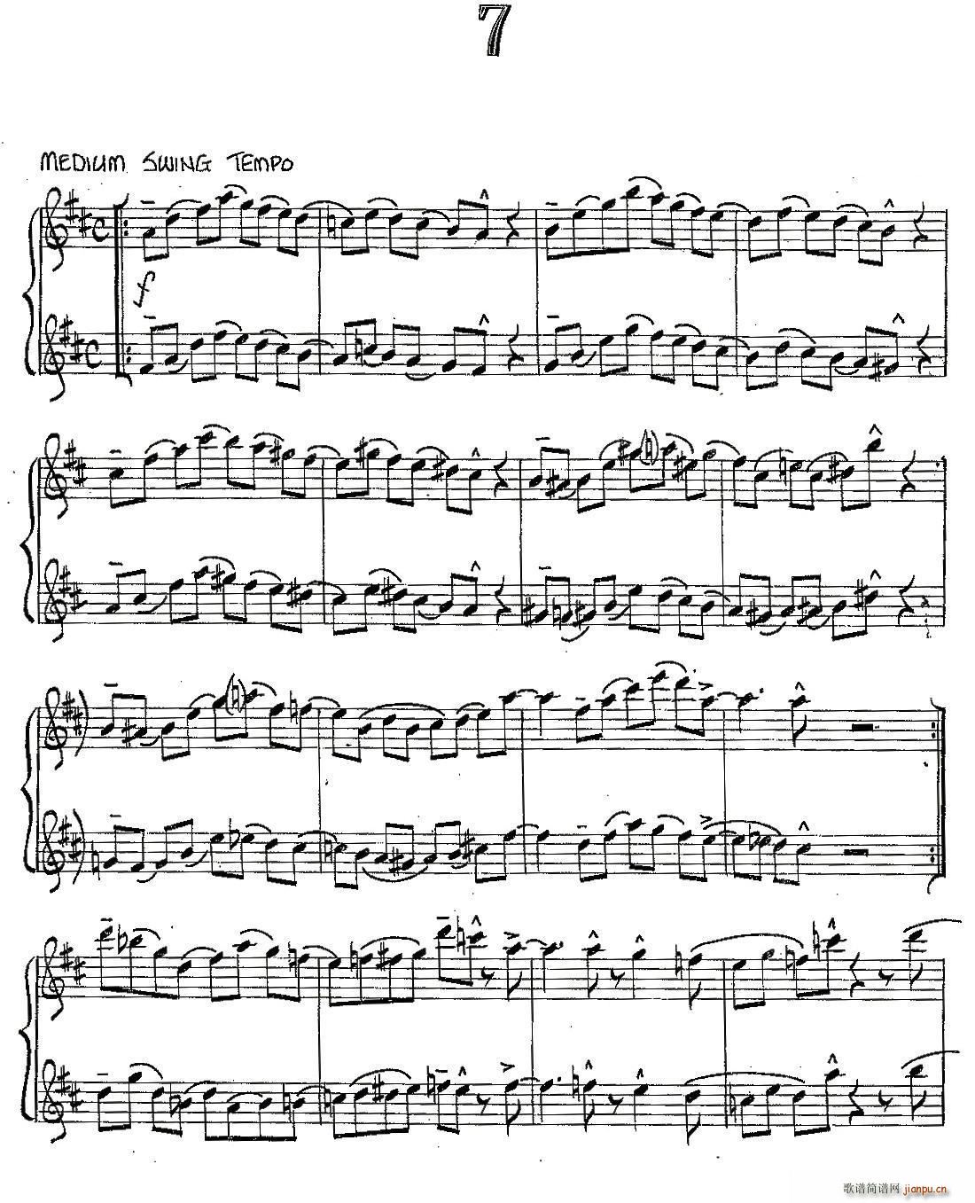 Jazz Conception For Saxophone Duets 7 ������(���V)1