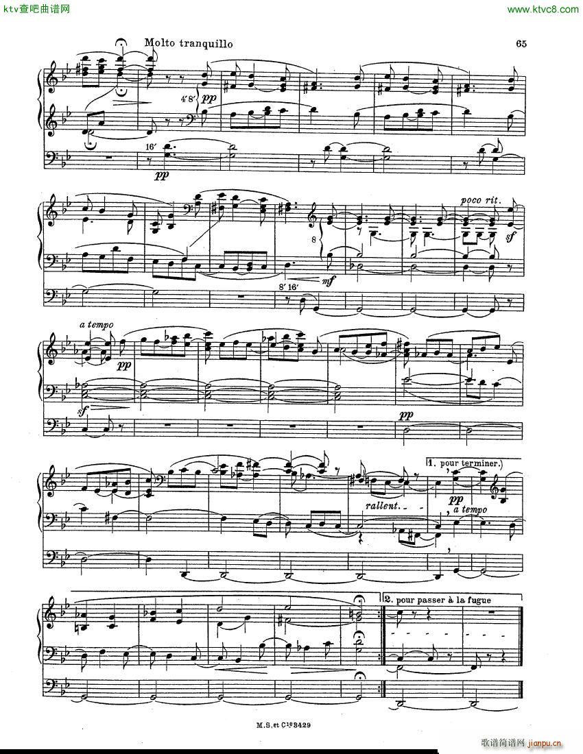 Catoire Prelude et Fugue op 25 organ(����V)5