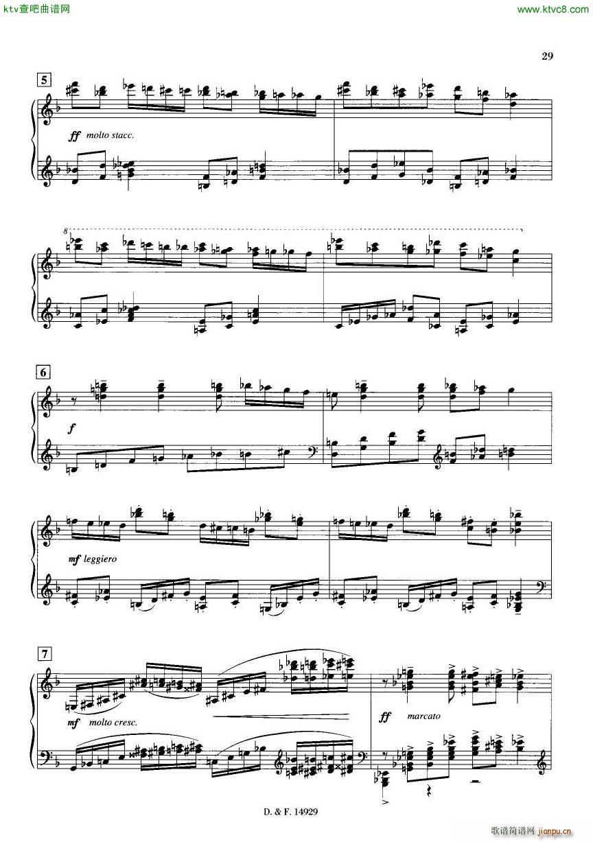 Durufl�� Op 6 Trois Danses(����V)28