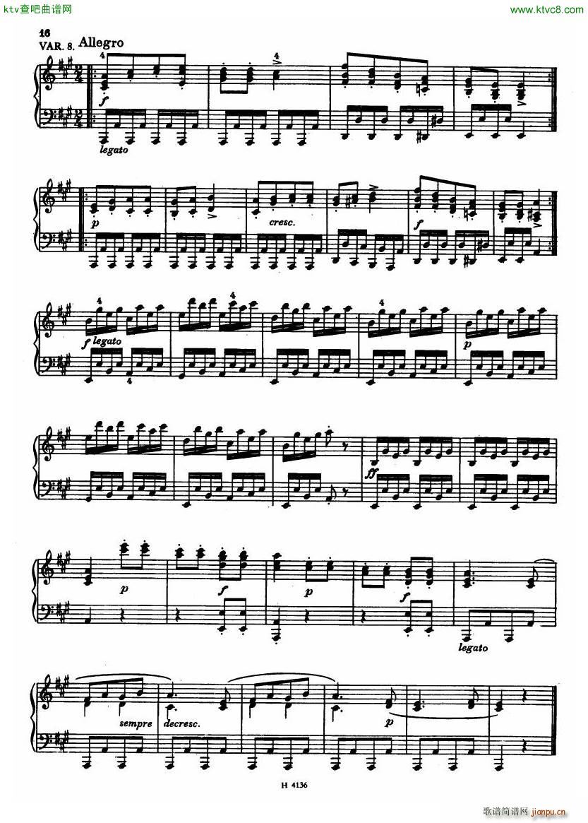 Czech piano variations from 18th century(����V)14