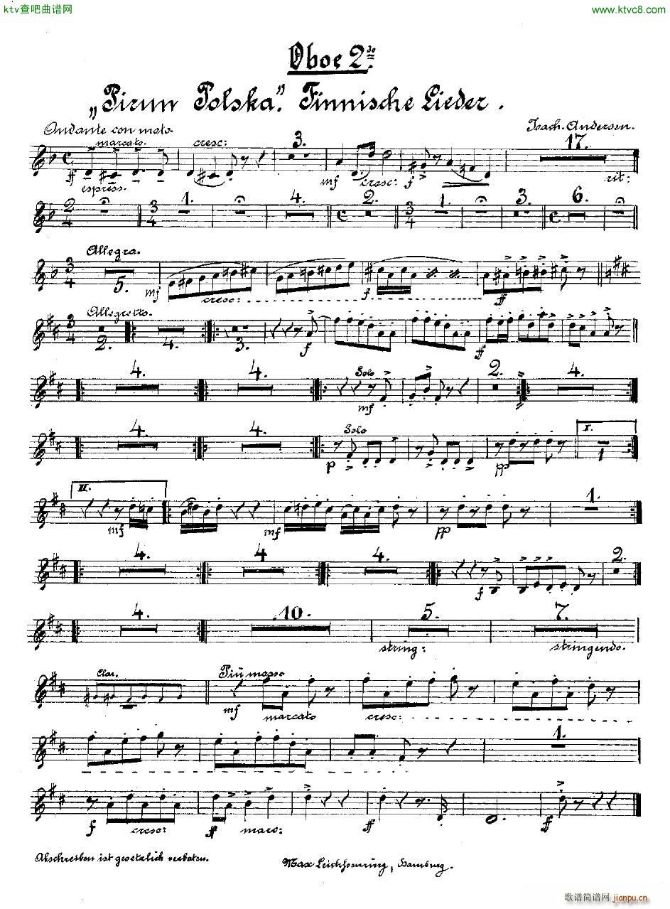 Andersen op 49 Pirun Polska orch(����V)14