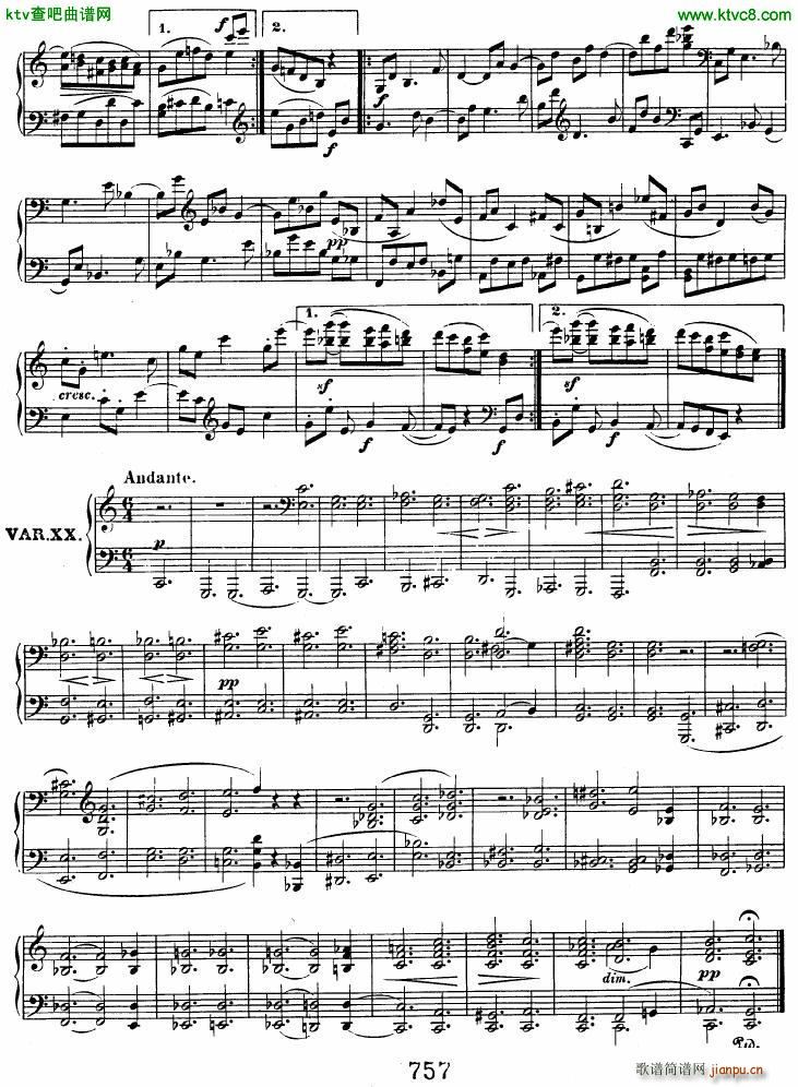 Beethoven op 120 Diabelli Variations(����V)17