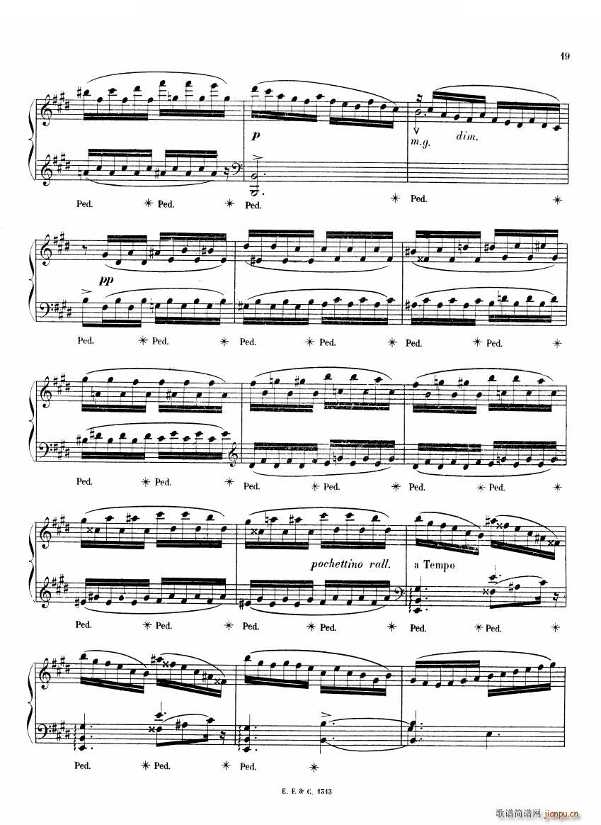 Chaminade 6 Etudes Op35 һ 6 Etudes Op35 һ(ʮ�ּ�����)19