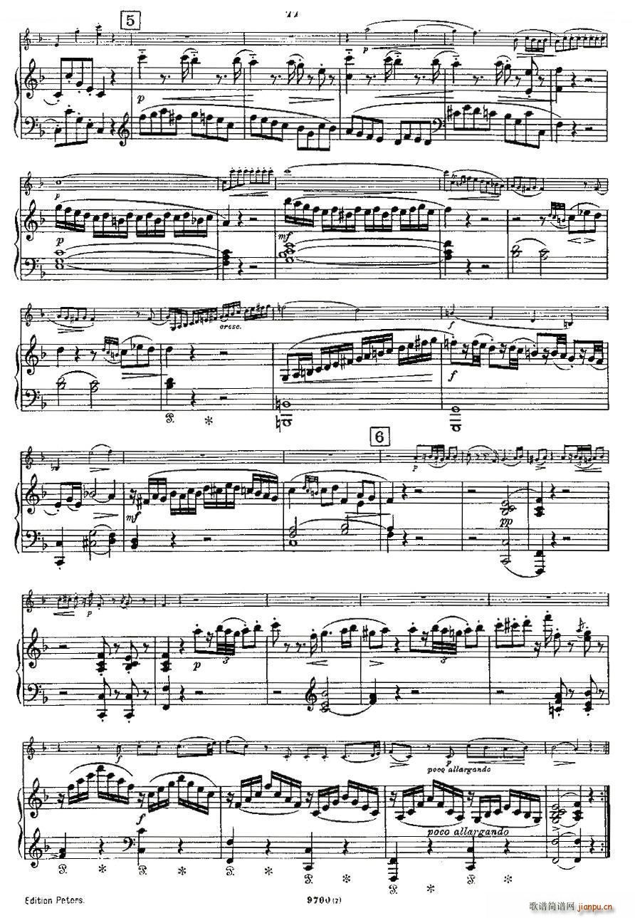 Mozart Violin Sonata No 7 KV 376 ����С�������Q��(С�����V)6