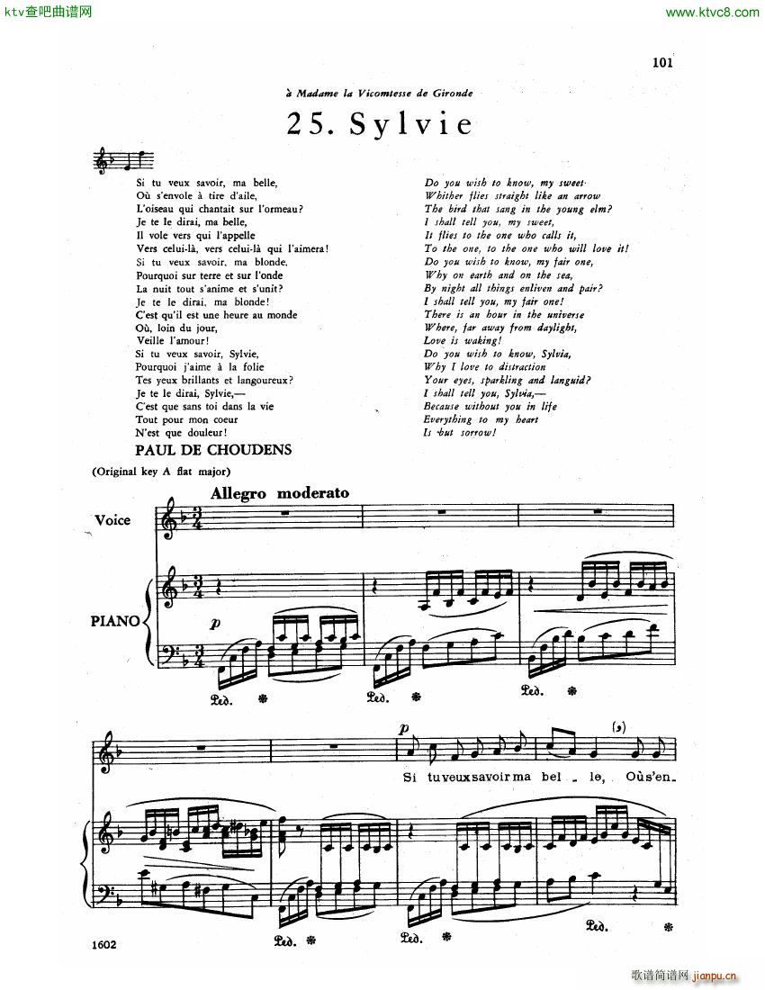 Faure 30 Songs ��(����V)21