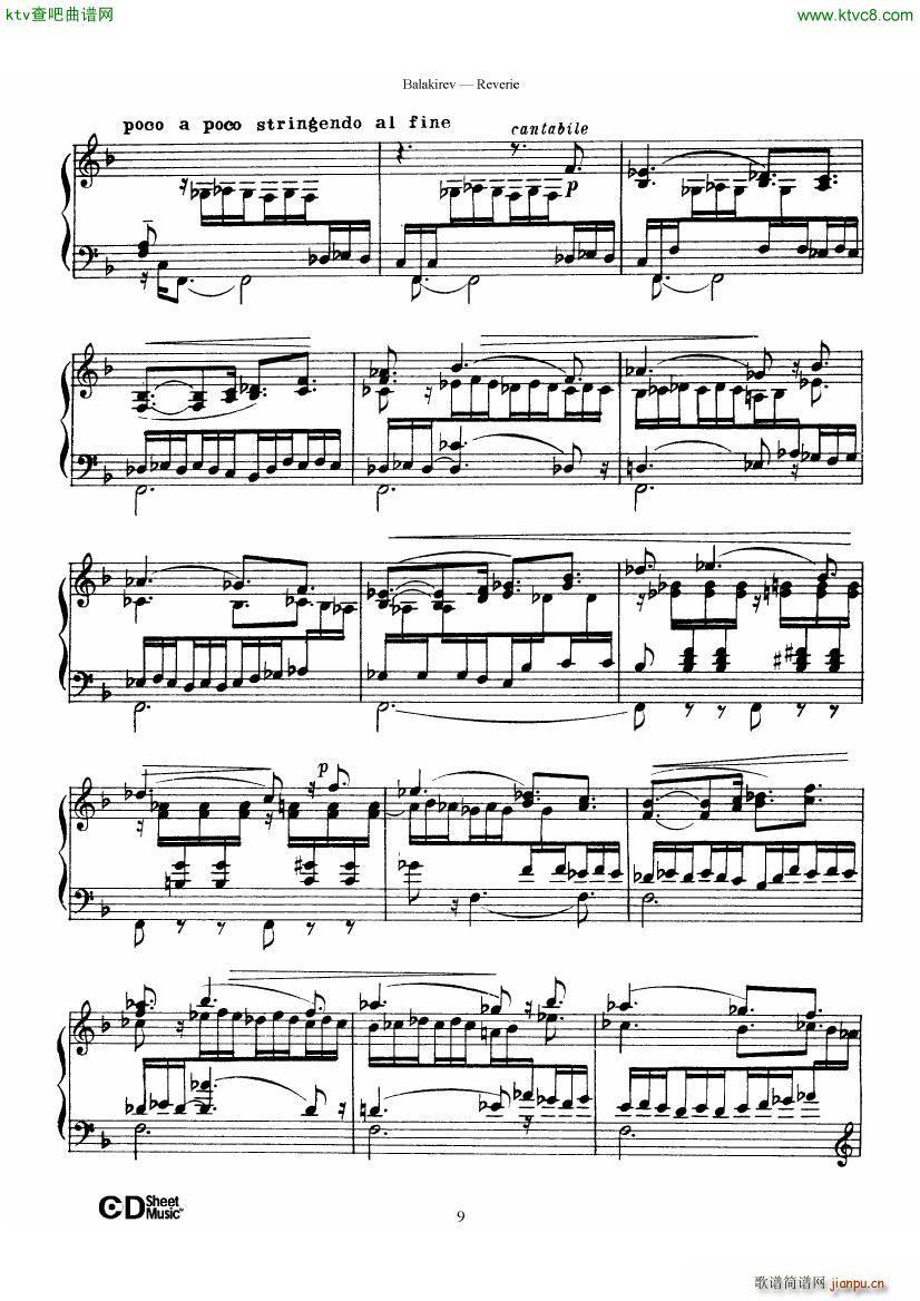 Balakirev Reverie(����V)9