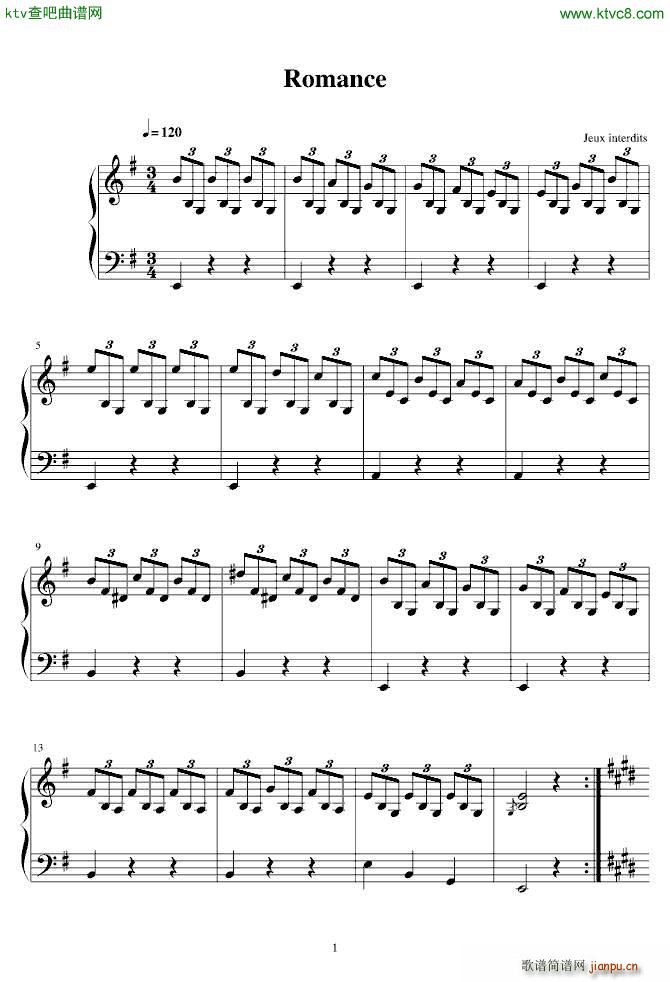 ��ȫ����ԭ�����Romance Jeux interdits(�����V)1