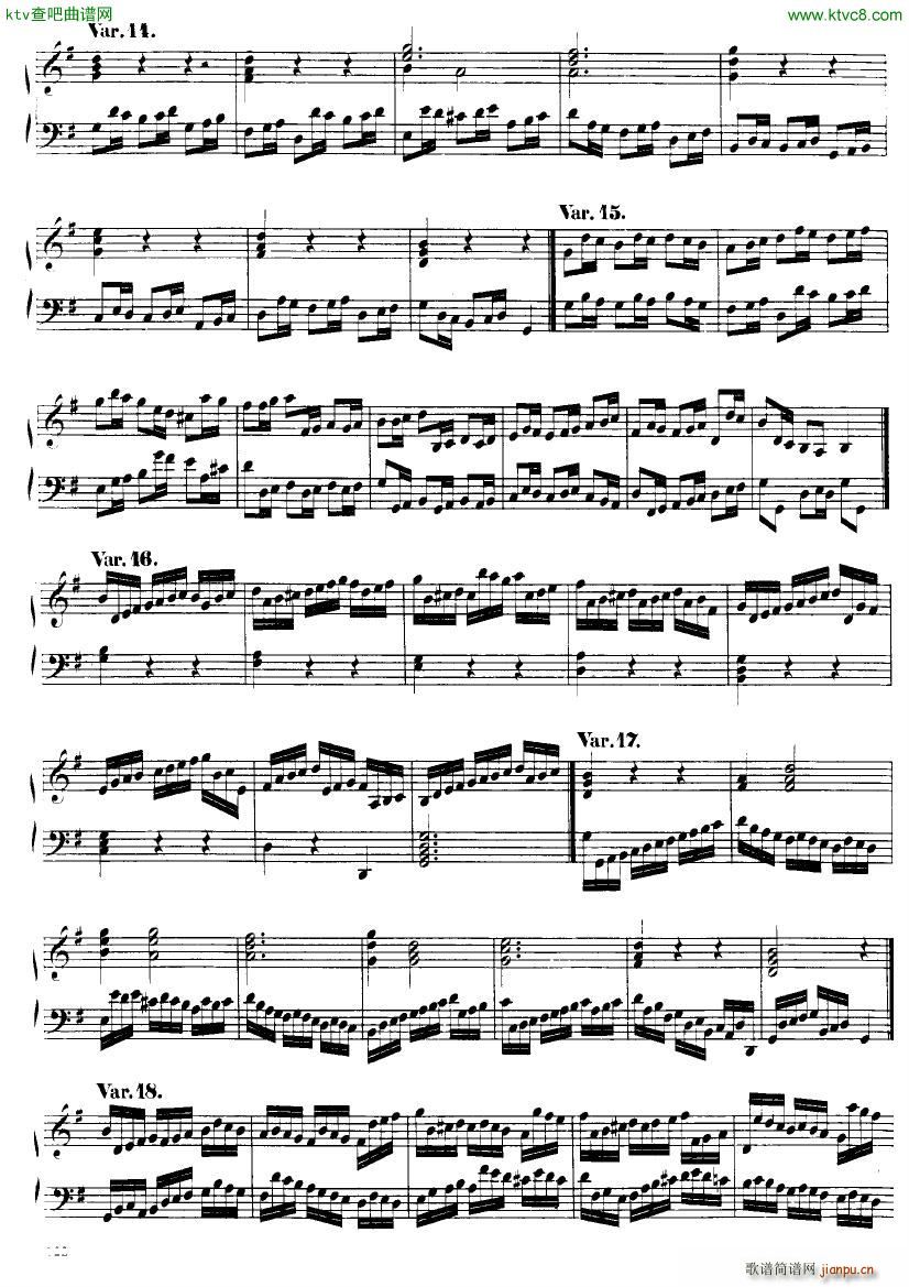 Handel Chaconne in G major G228(����V)3