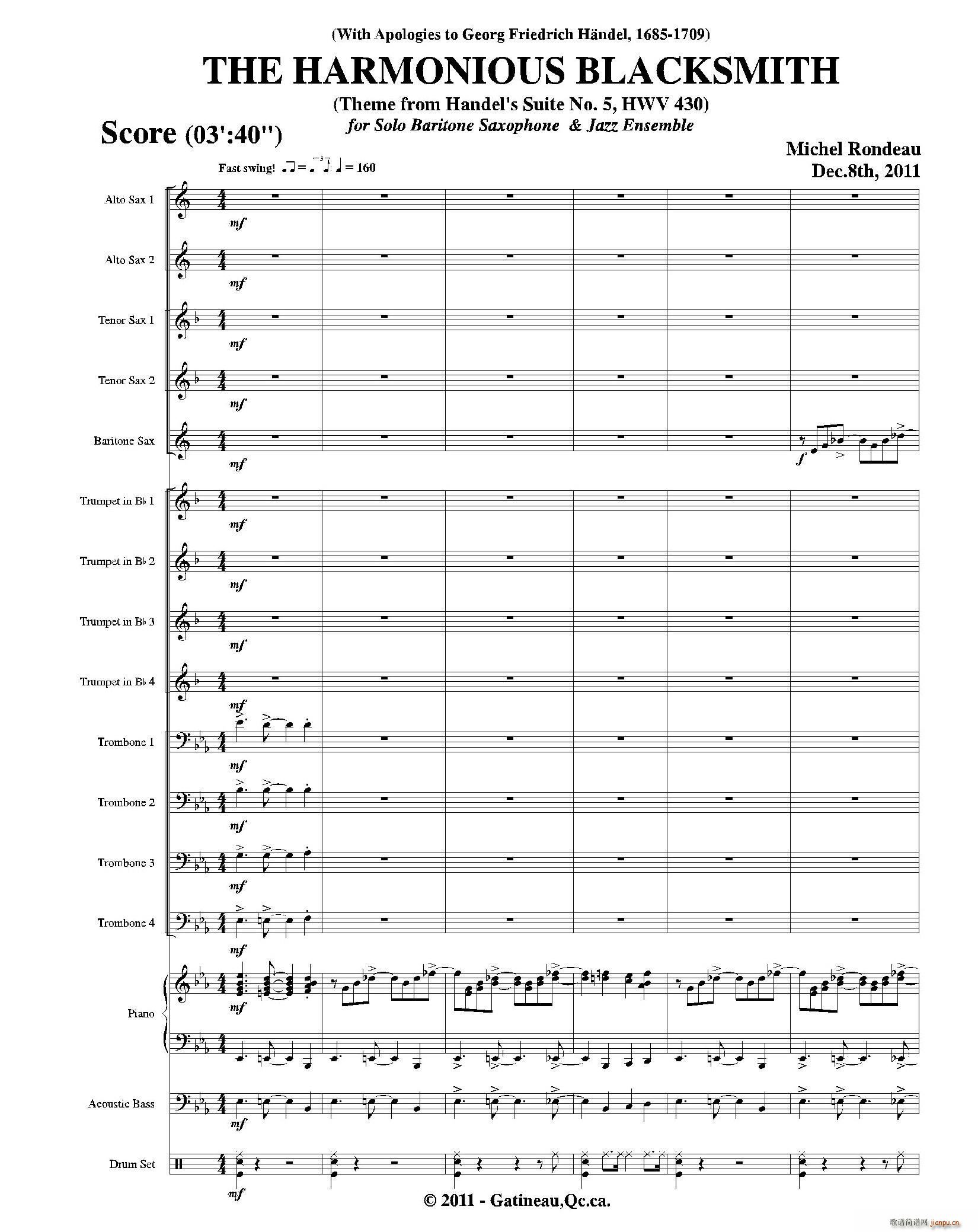 THE HARMONIOUS BLACKSMITH(���V)1