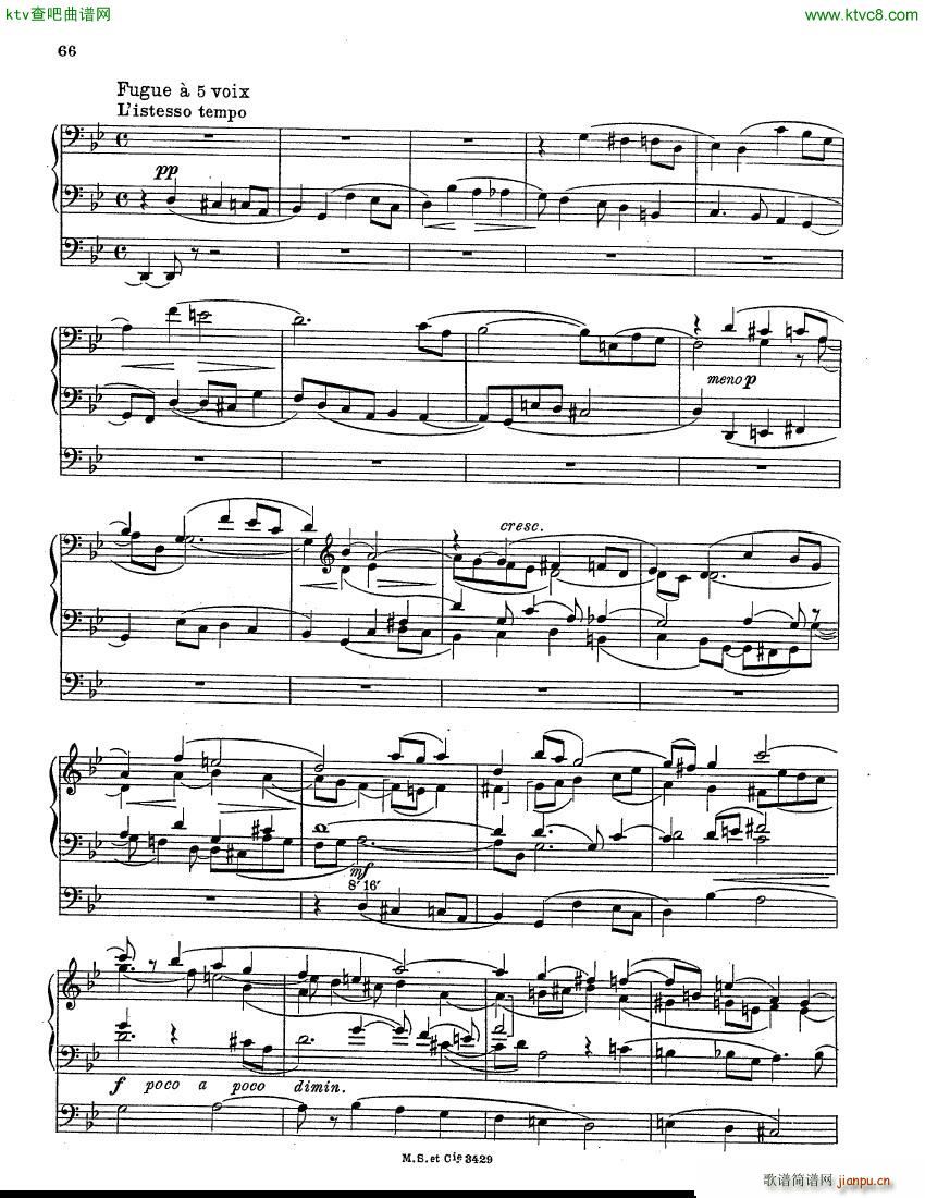 Catoire Prelude et Fugue op 25 organ(����V)6