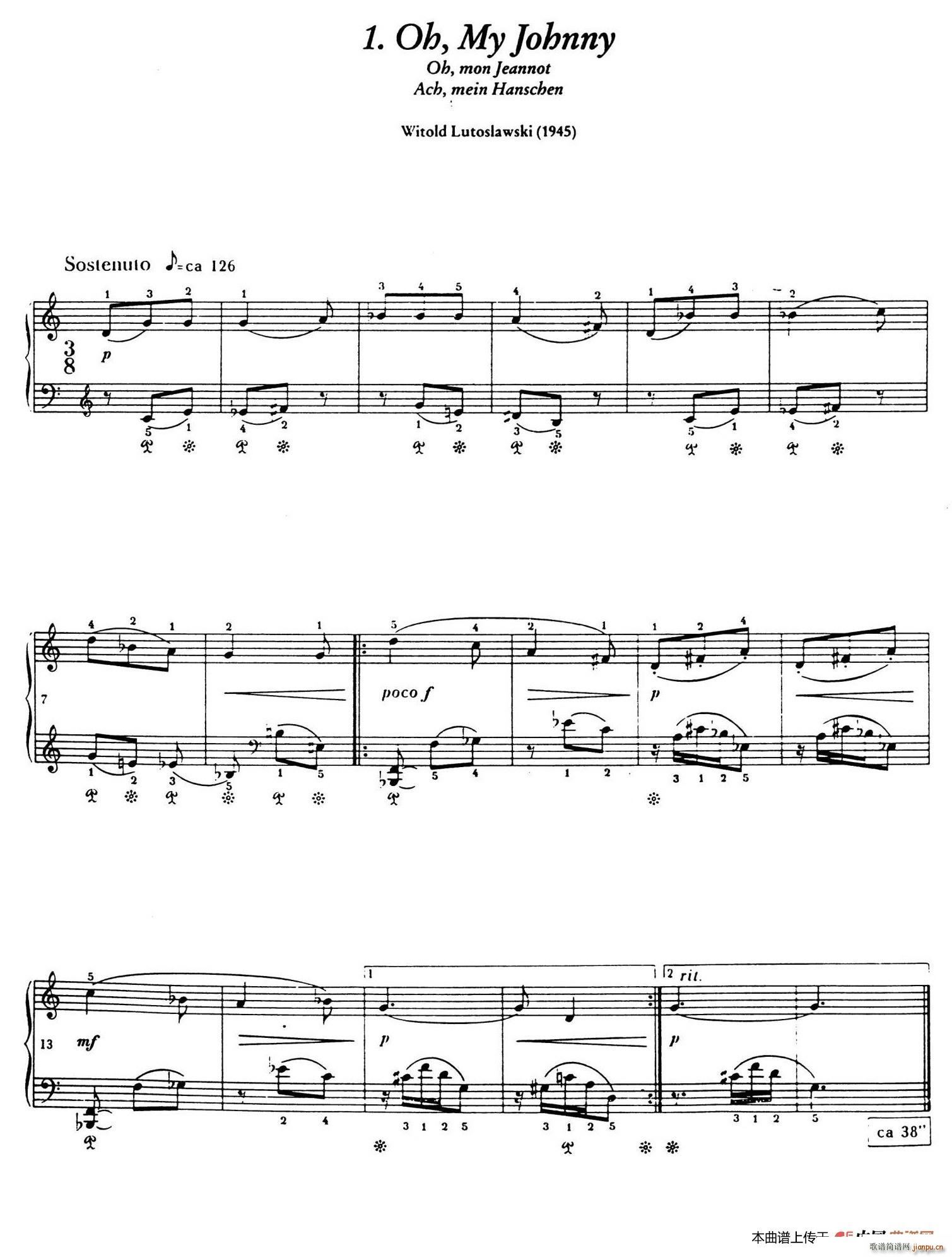 12 Folk Melodies ʮ�������g���{ 1(����V)1