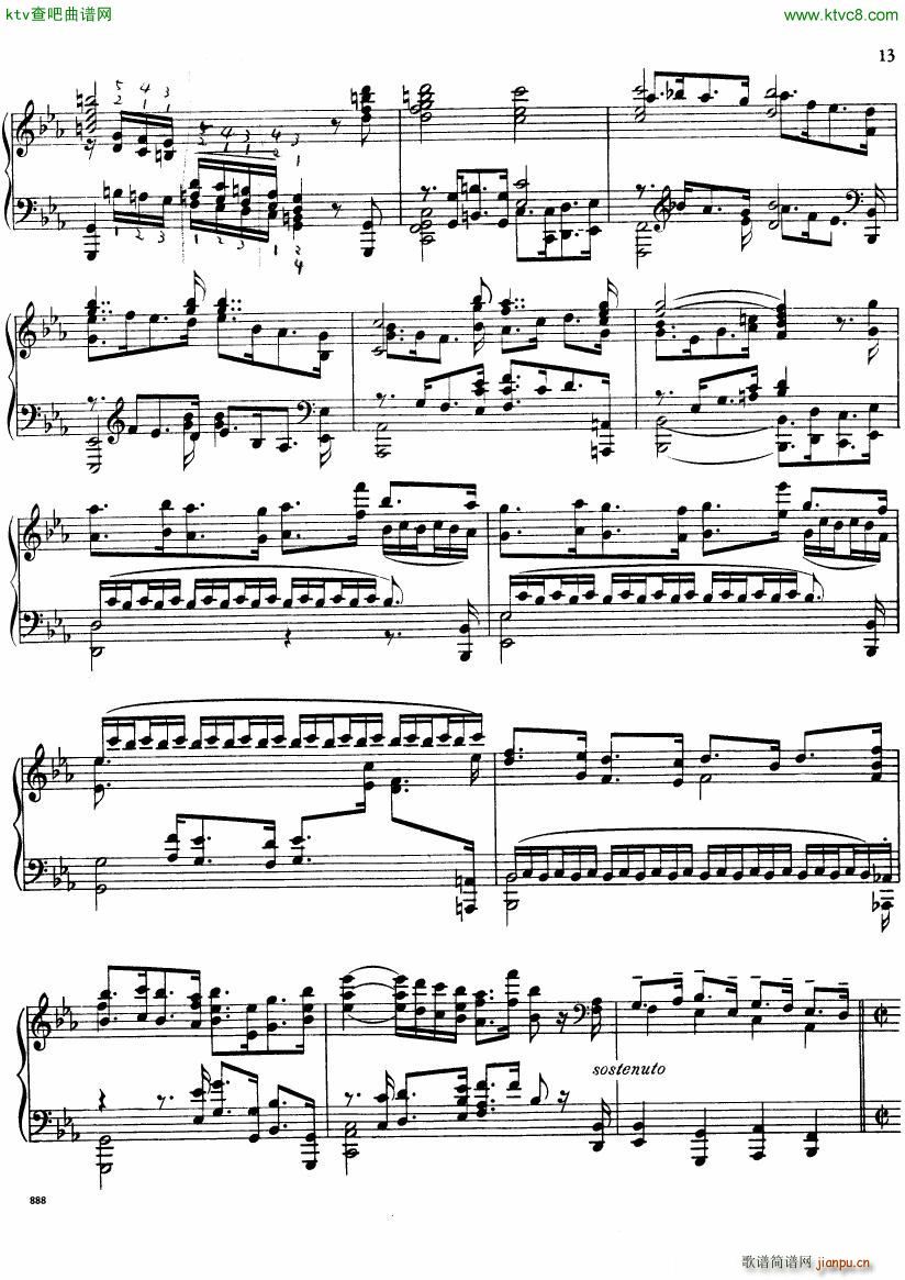Bach JS BWV 552 Prelude and Fugue in Eb arr Busoni(����V)13