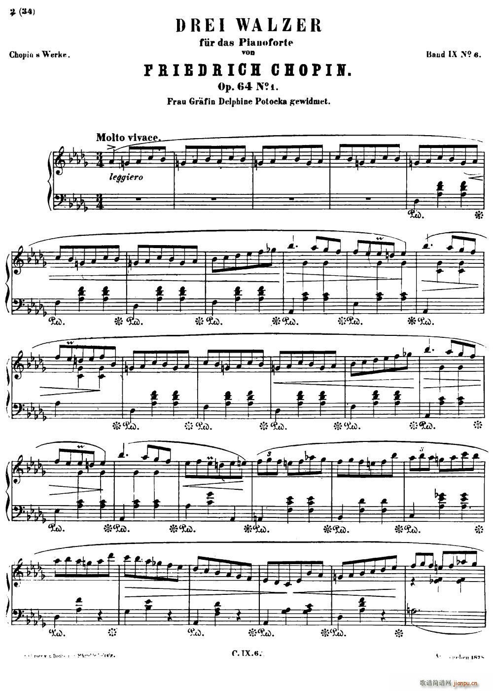 Minute Op64 No1 ��D���{ С�� �A����Op 64 1(����V)1