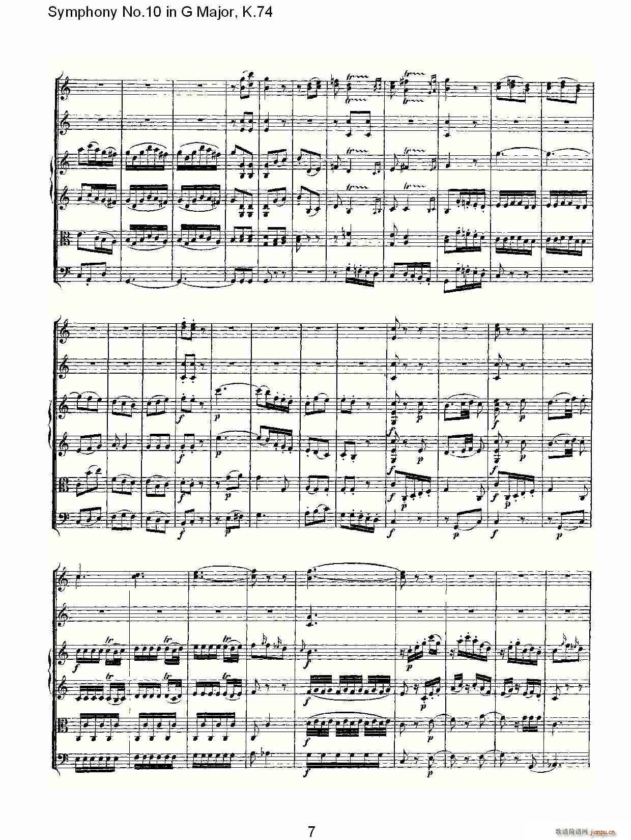 Symphony No.10 in G Major, K.74(ʮ�ּ�����)6