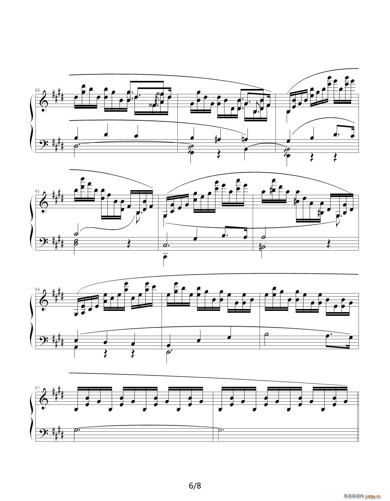 Chopin Ф�� ������ Op 25 No 5 �S�� G�{(����V)6