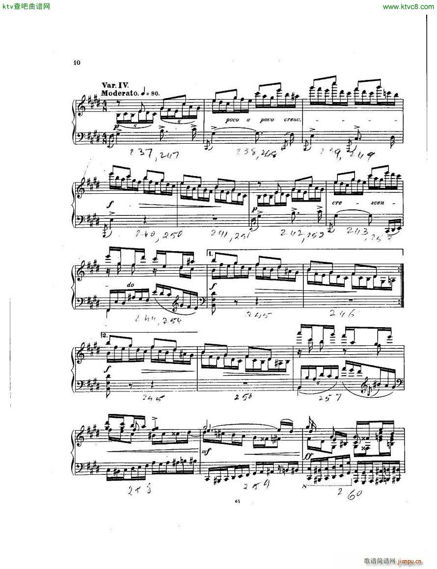 Antipov op 3 Variations(����V)9