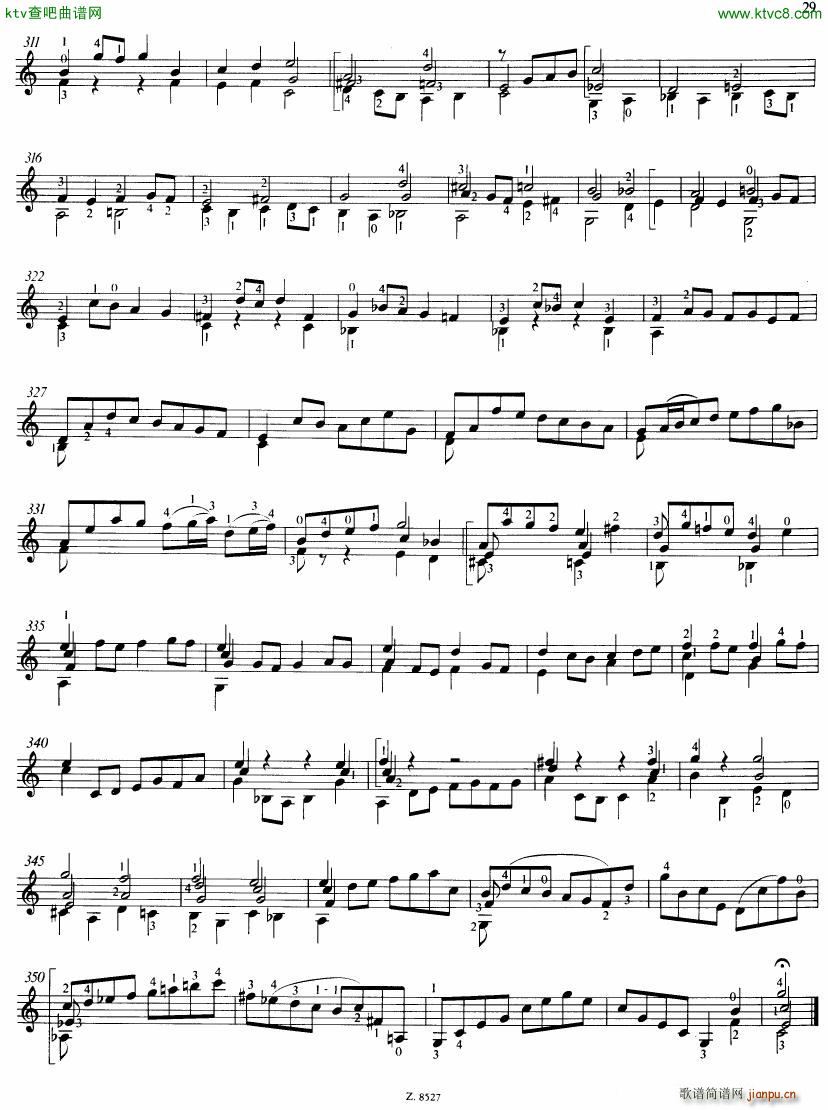 Bach JS BWV 1005 Sonata for Solo Violin in C(����V)37