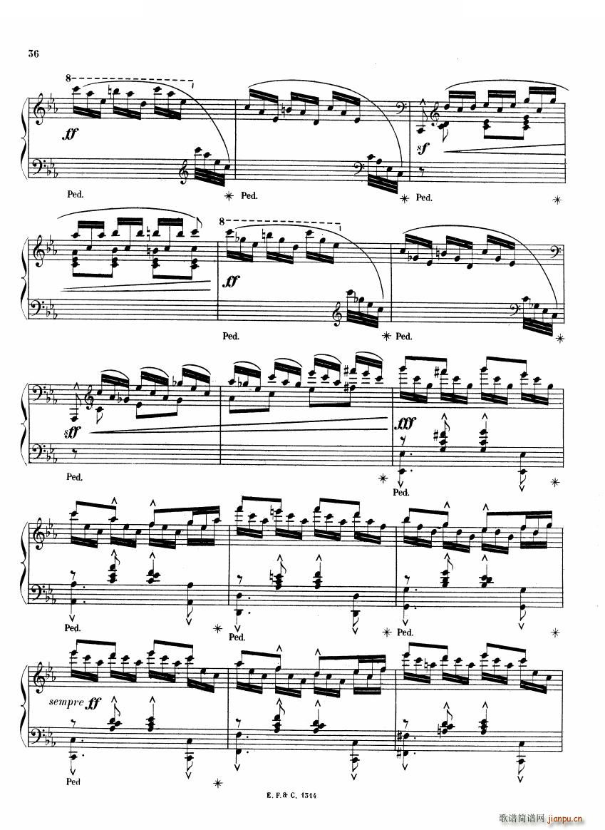 Chaminade 6 Etudes Op35 һ 6 Etudes Op35 һ(ʮ�ּ�����)36