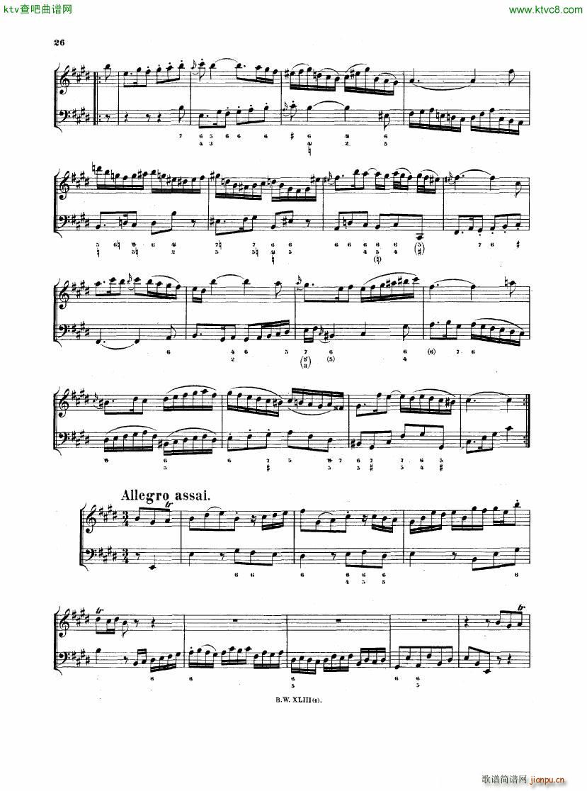 Bach JS BWV 1035 Flute Sonata in E(����V)6