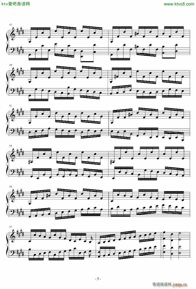 Bach street prelude(����V)5