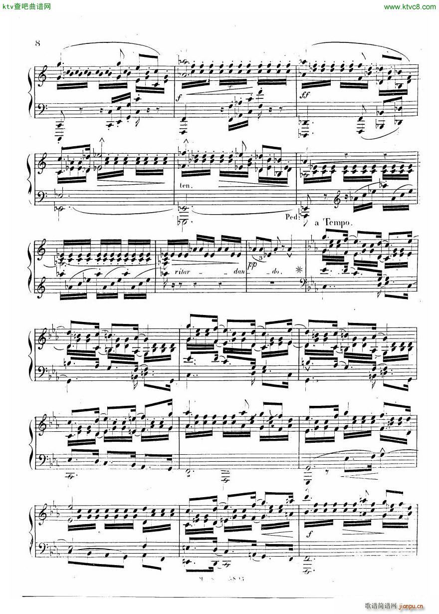 Dreyschock etude Le Tremolo(����V)8