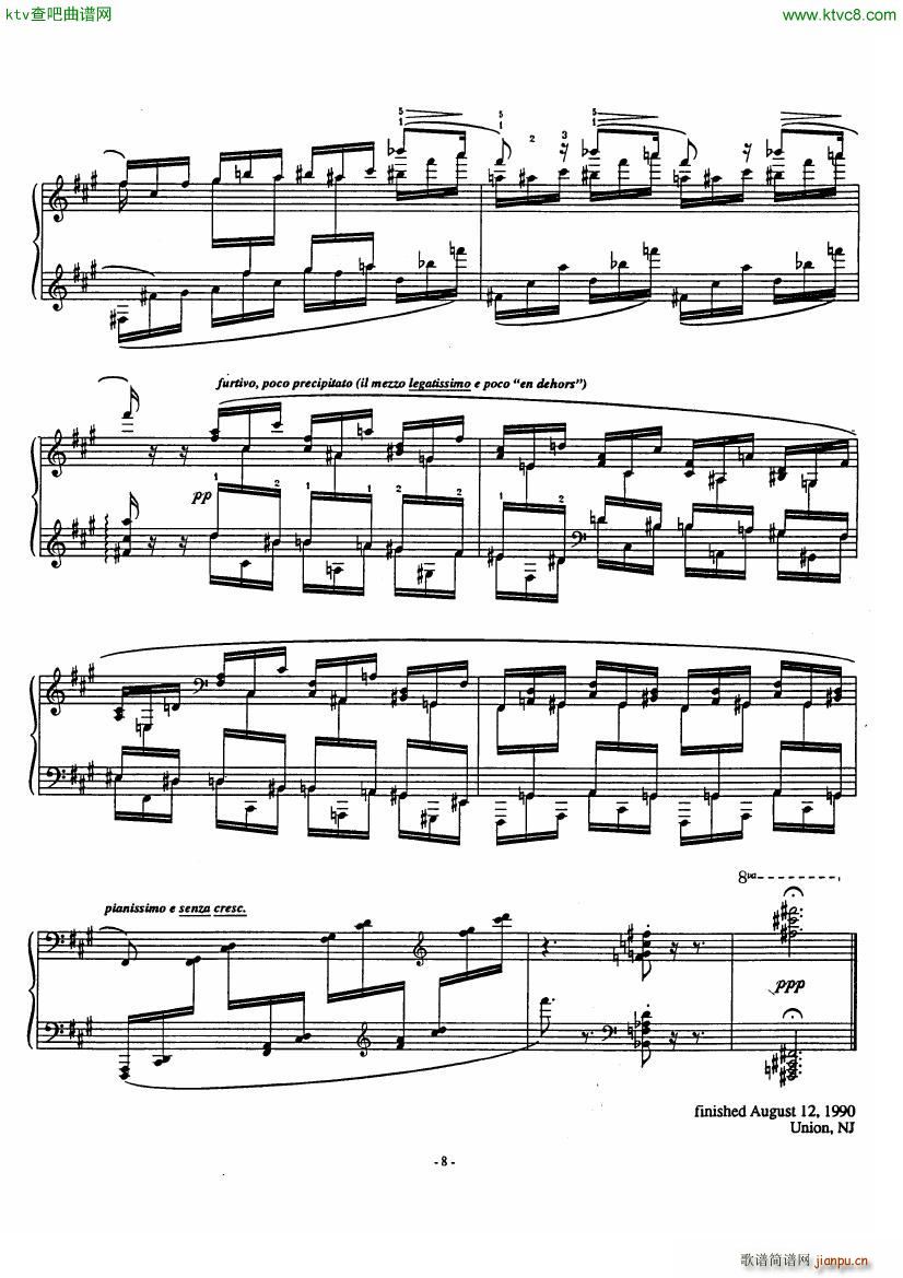 Etude No 10 D apr��s Chopin(����V)8