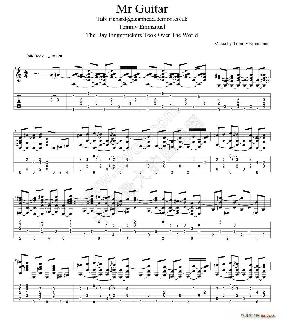 tommy emmanuel mr guitar ָ������(�����V)1