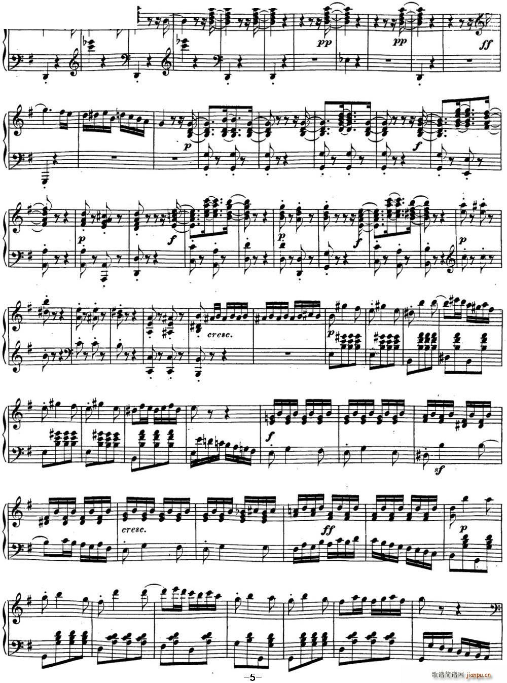 ؐ���������Q��16 G���{ Op 31 No 1 G major(����V)5