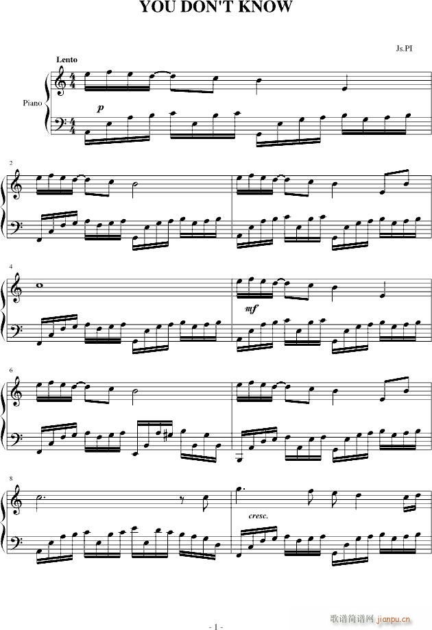 you dont know(����V)1