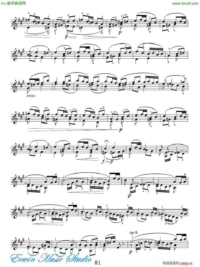 ���R�ɠ� 42�׾�����Rudolphe Kreutzer 42 Studies 35 42(ʮ�ּ�����)10