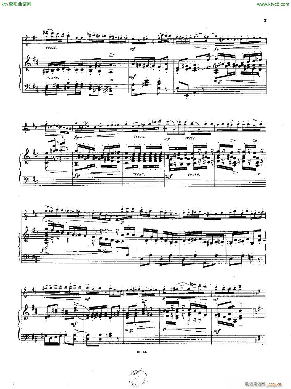 Andersen op 62 Dix Morceaux fl pno(����V)7