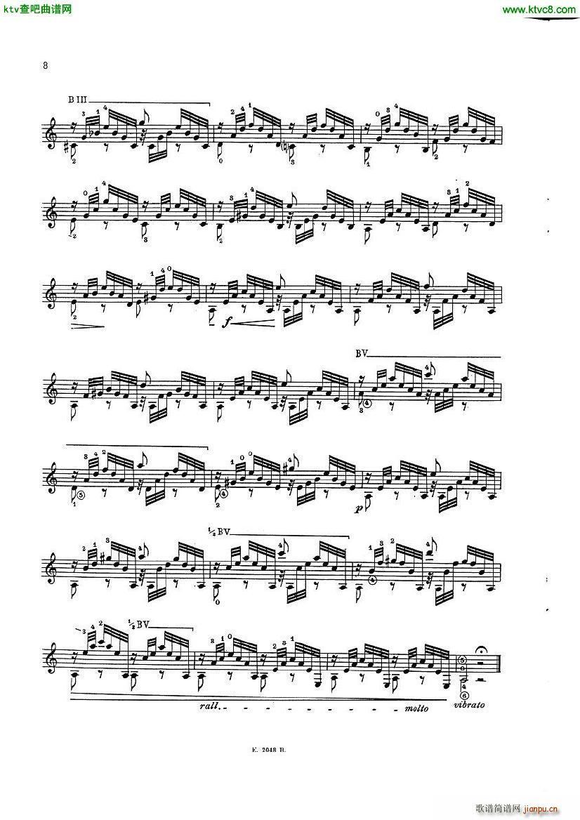 Mauro Giuliani 6 Preludi op 83(����V)7