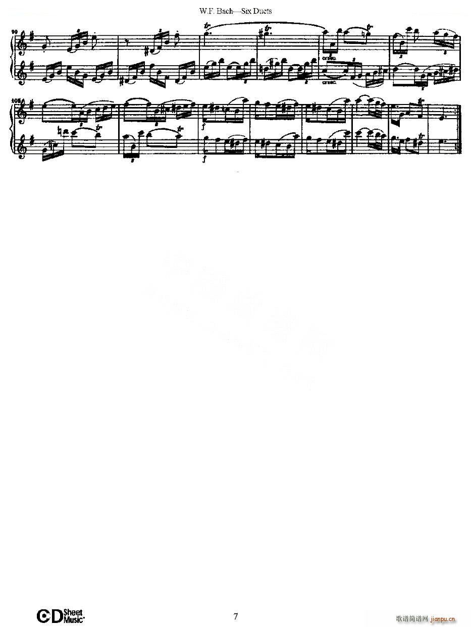 Six Duets ֮һ ���׶����ྚ���� �~��(���V)7