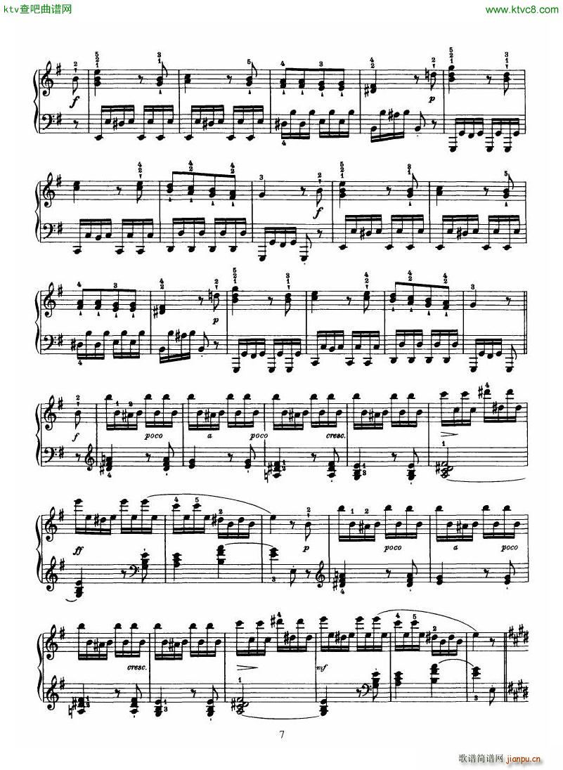Haydn Piano Sonata No 31 In E(����V)7