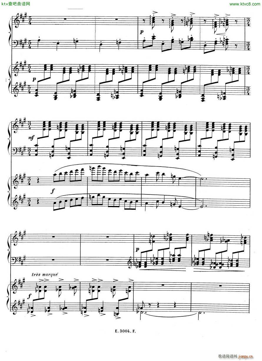 Debussy Ravel 3 Nocturnes 2pno(����V)10