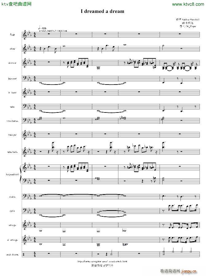 ���K����I dreamed a dream(����V)1