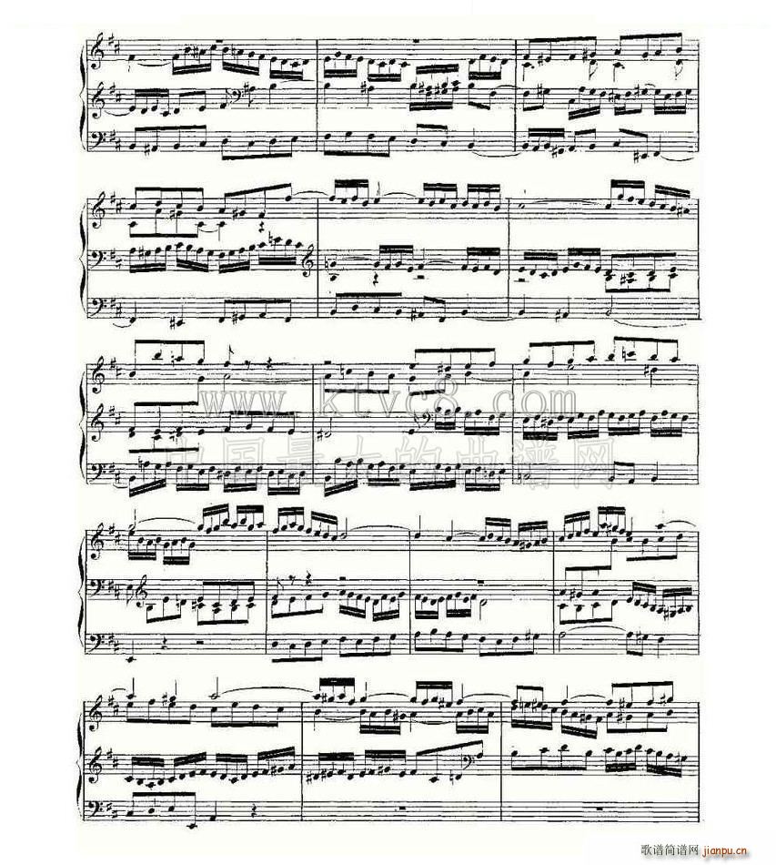 Prelude and Fugue in B Minor BWV 544 ���L(f��ng)���V(ʮ�ּ�����)9