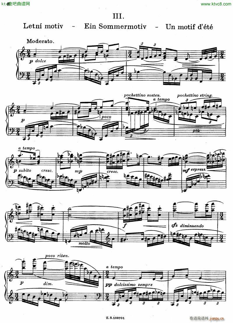 Hlobil 3 piano pieces op 2(����V)6