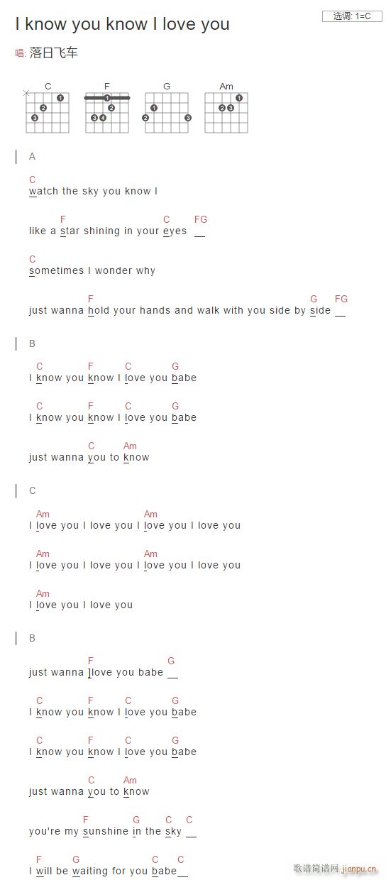 I Know You Know I Love You(�����V)1