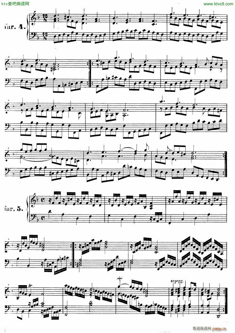 Handel Suite in D minor G112 117(����V)9