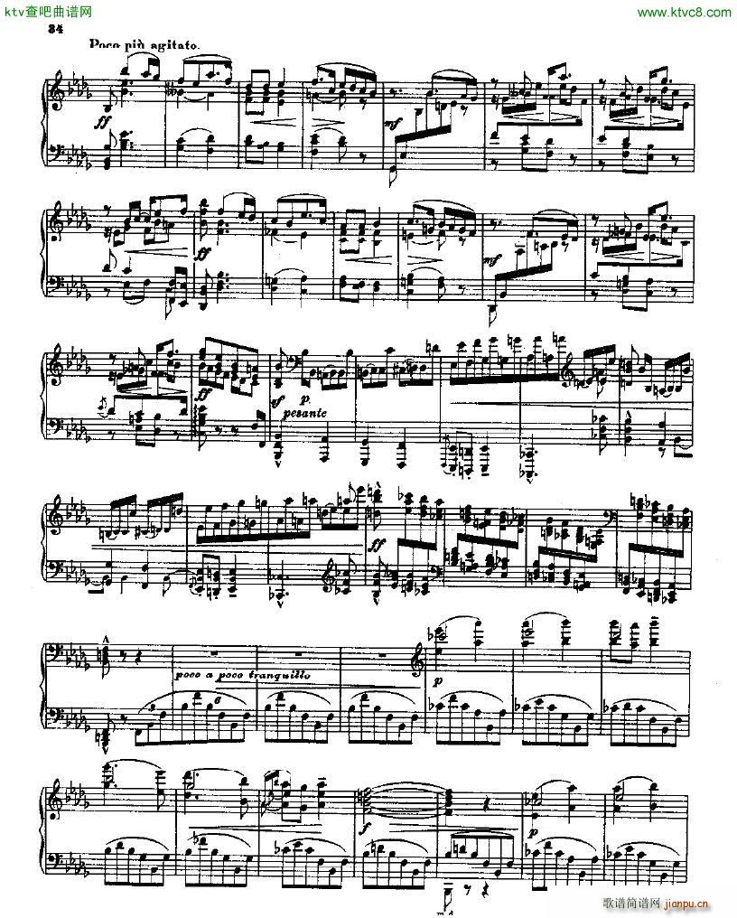 Balakirev Piano Sonata In B Flat Minor(����V)33