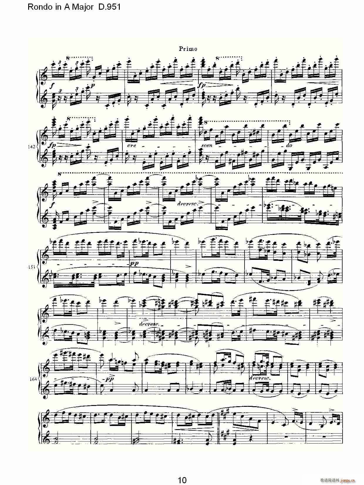 Rondo in A Major D.951(ʮ�ּ�����)10