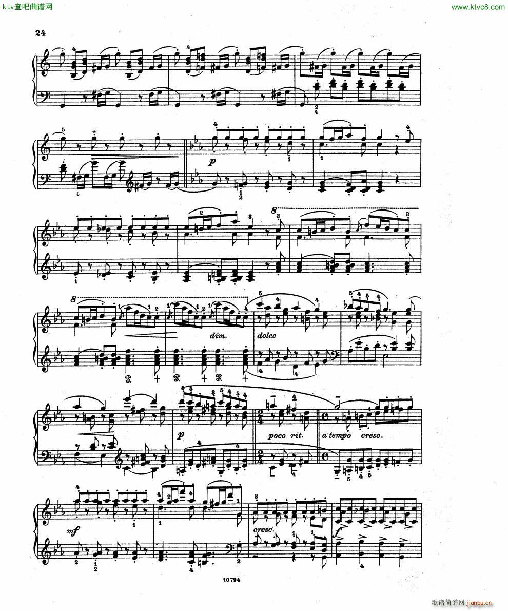 Fuchs Robert Improvisation pour clavier op 11(����V)22