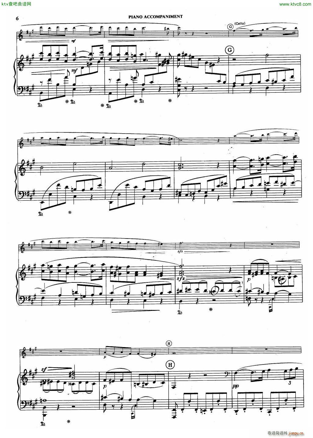 Faure pavane flute and piano(����V)6