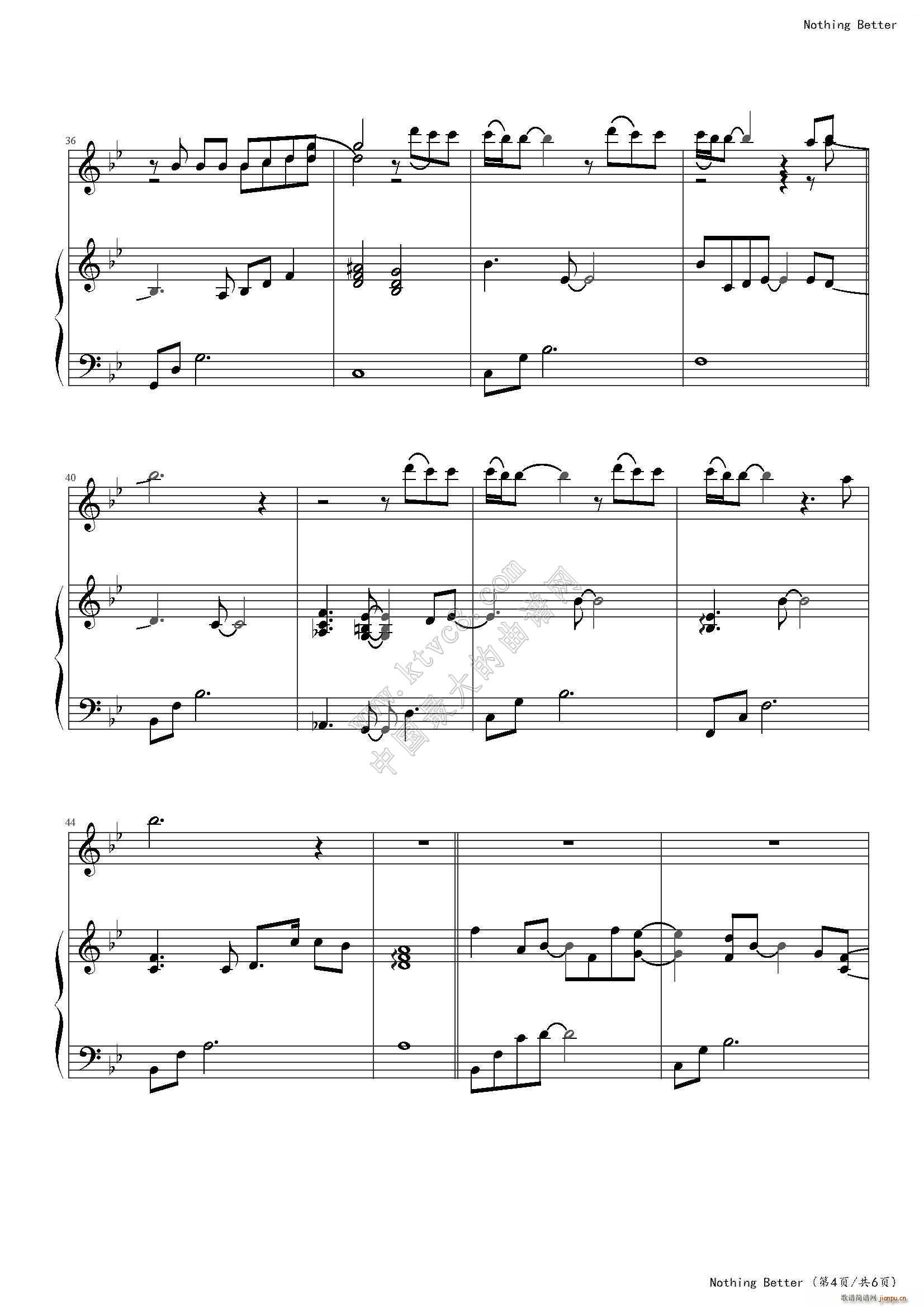 Nothing Better(����V)5