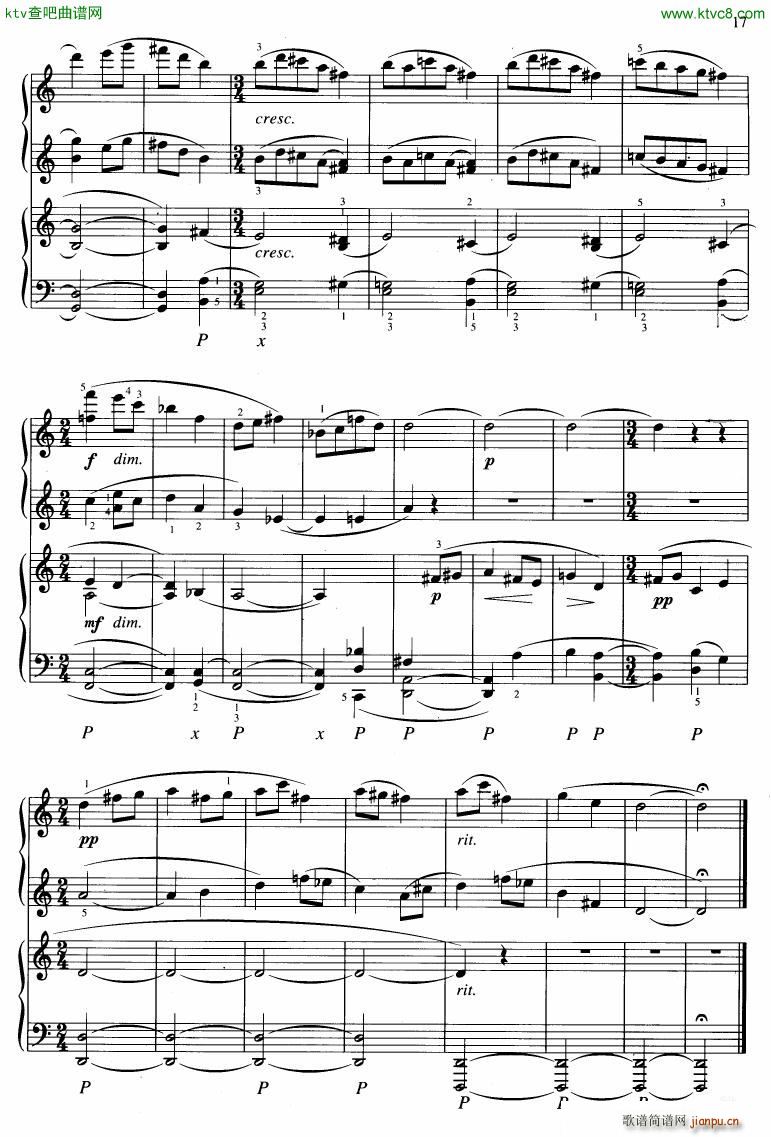 Hurnik innocenza for 4 hands(����V)16